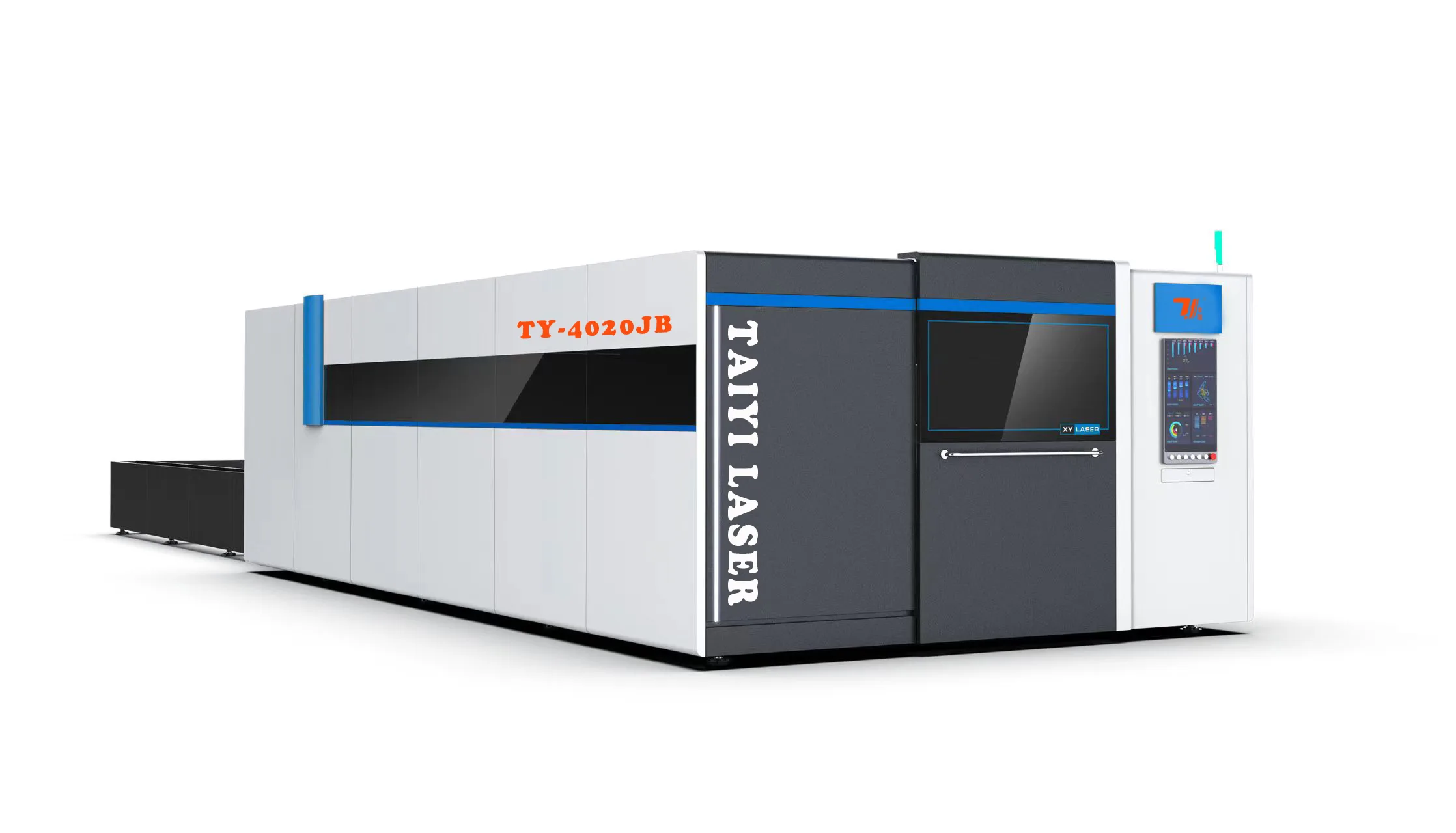 TY-4020JB geschlossene Wechseltisch-Faserlaser-Schneidemaschine