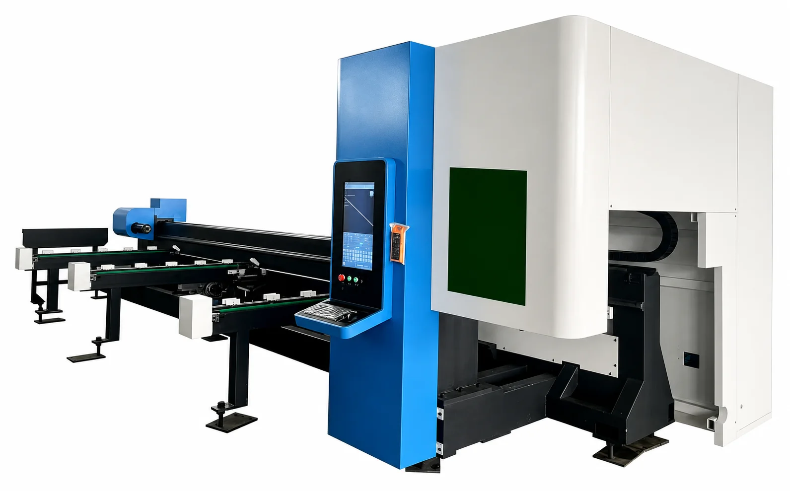 TY-6024 geschlossene halbautomatische Laser-Rohrschneidemaschine